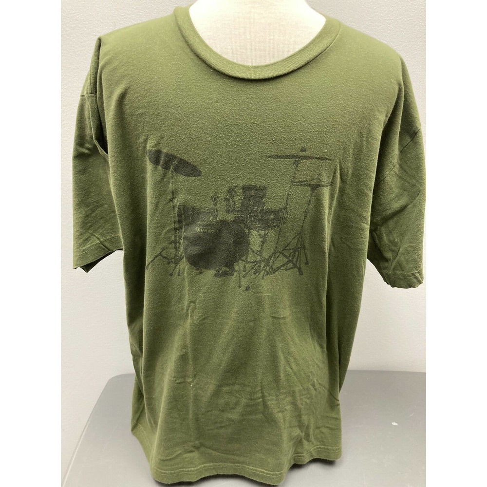 Evans Drum Heads Musician T-shirt Drummer Drum Set T-Shirt Extra Large